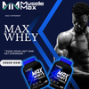 MUSCLE MAX 100% MAX WHEY PROTEIN,  2.KG - Muscle Max